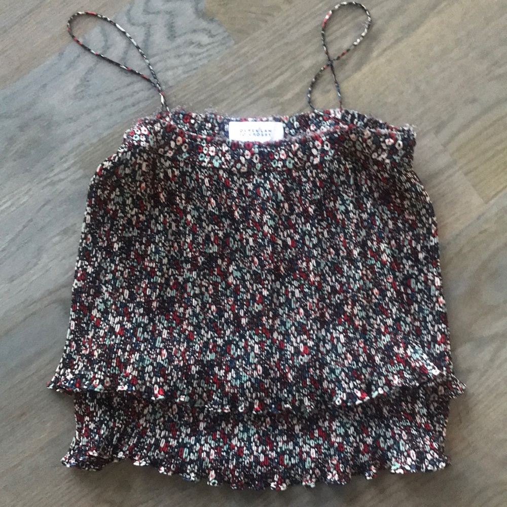 DEREK LAM flower print top size 8